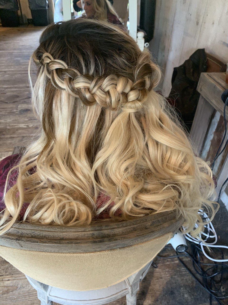 BTS — Bridal Dutch Braid Crown