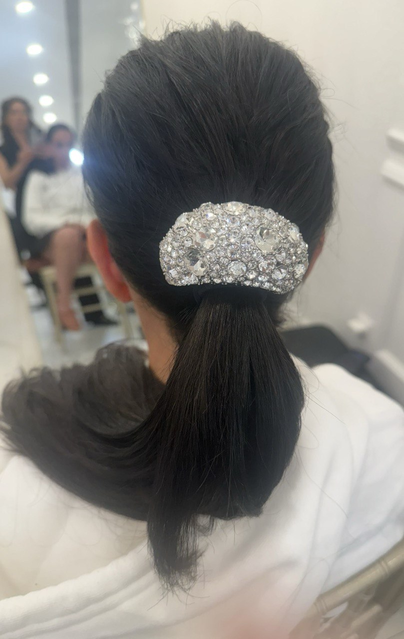 Mother of the Bride — Crystal Ponytail