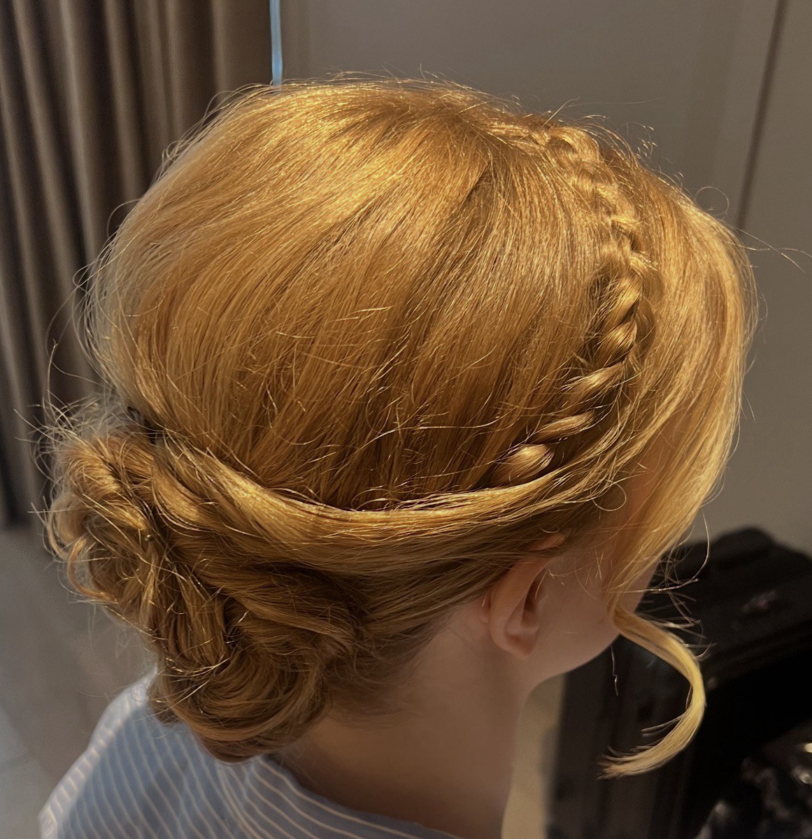 Wedding Party — Braided Crown Updo