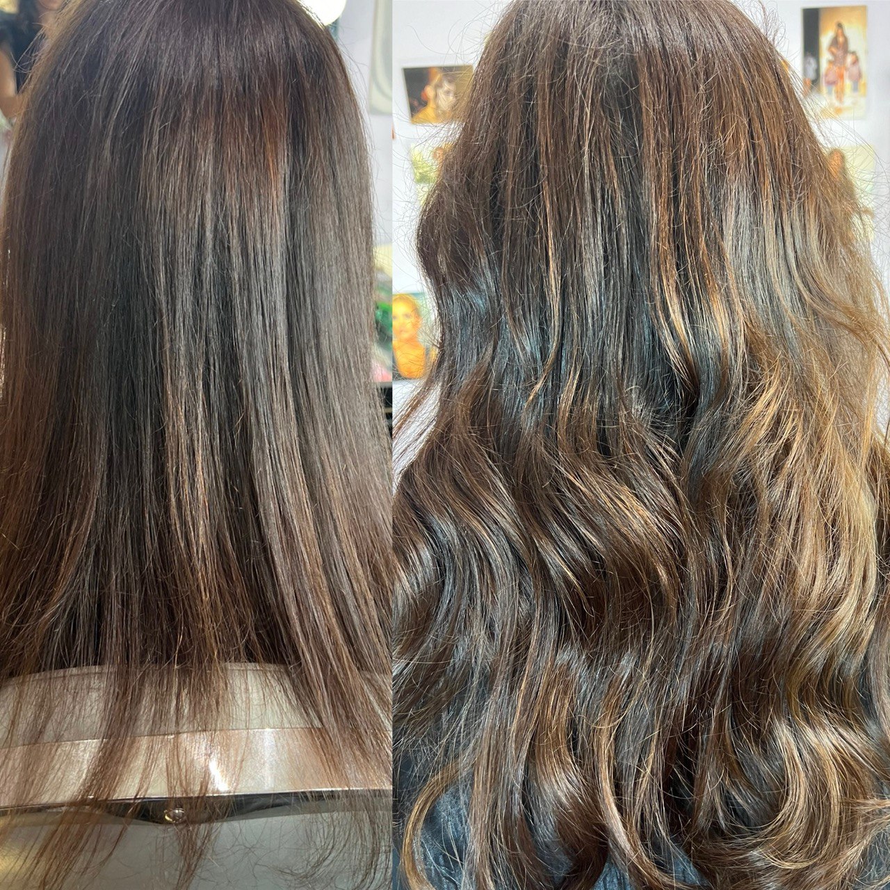 K-Tip Hair Extensions — Before & After