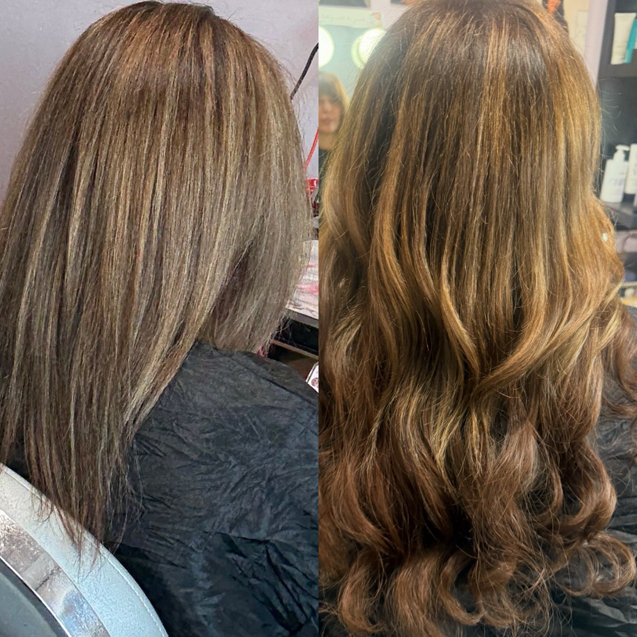 Sewn-In Beaded Weft — Length & Volume