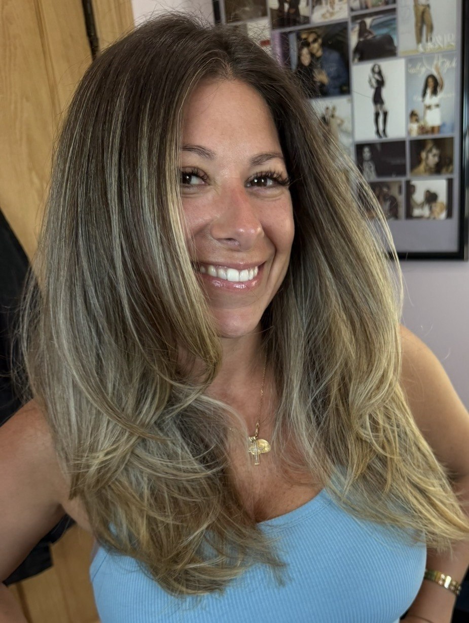 Haircut — Long Layers Blowout