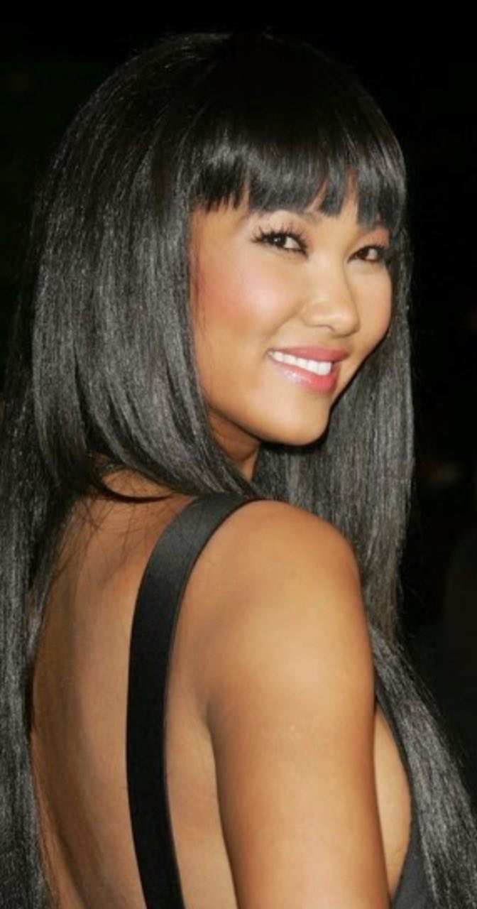 Kimora Lee Simmons - Sleek Straight with Bangs