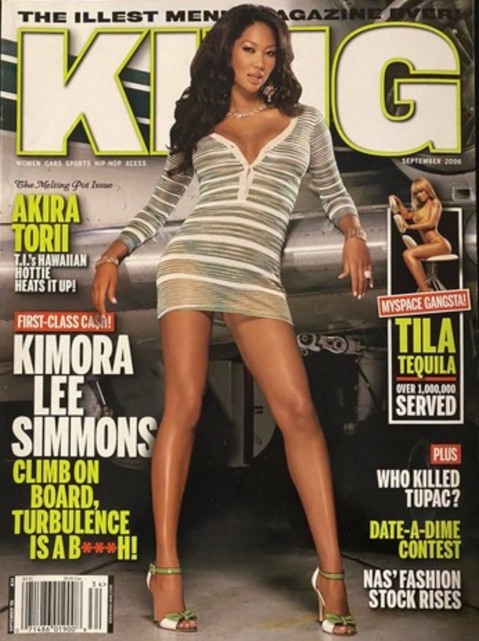 Kimora Lee Simmons - KING Magazine Cover