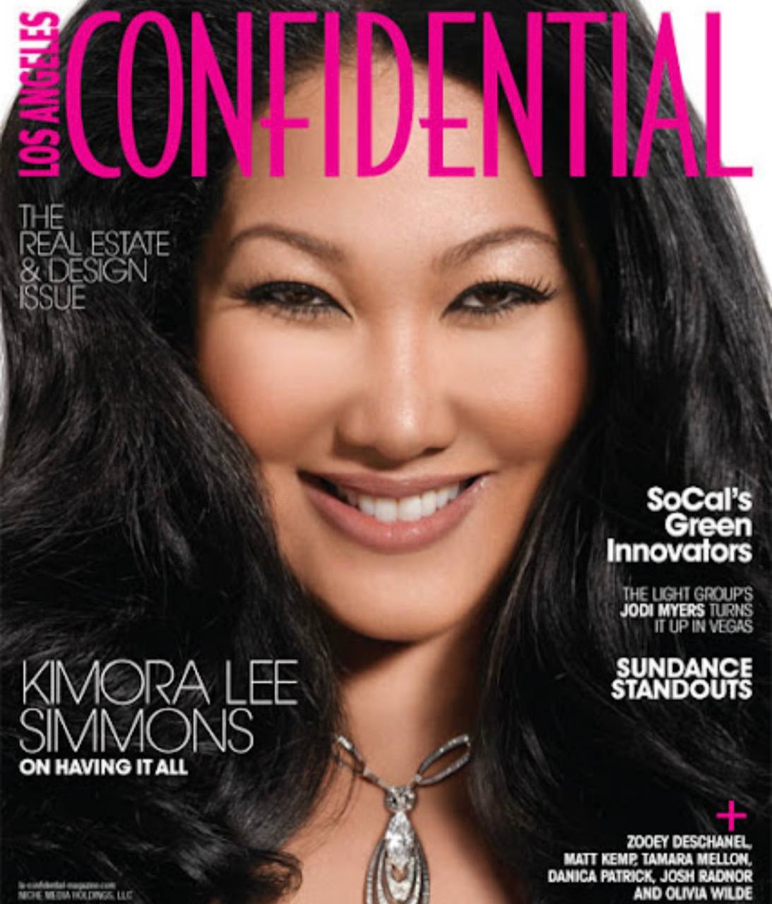 Kimora Lee Simmons - LA Confidential Cover