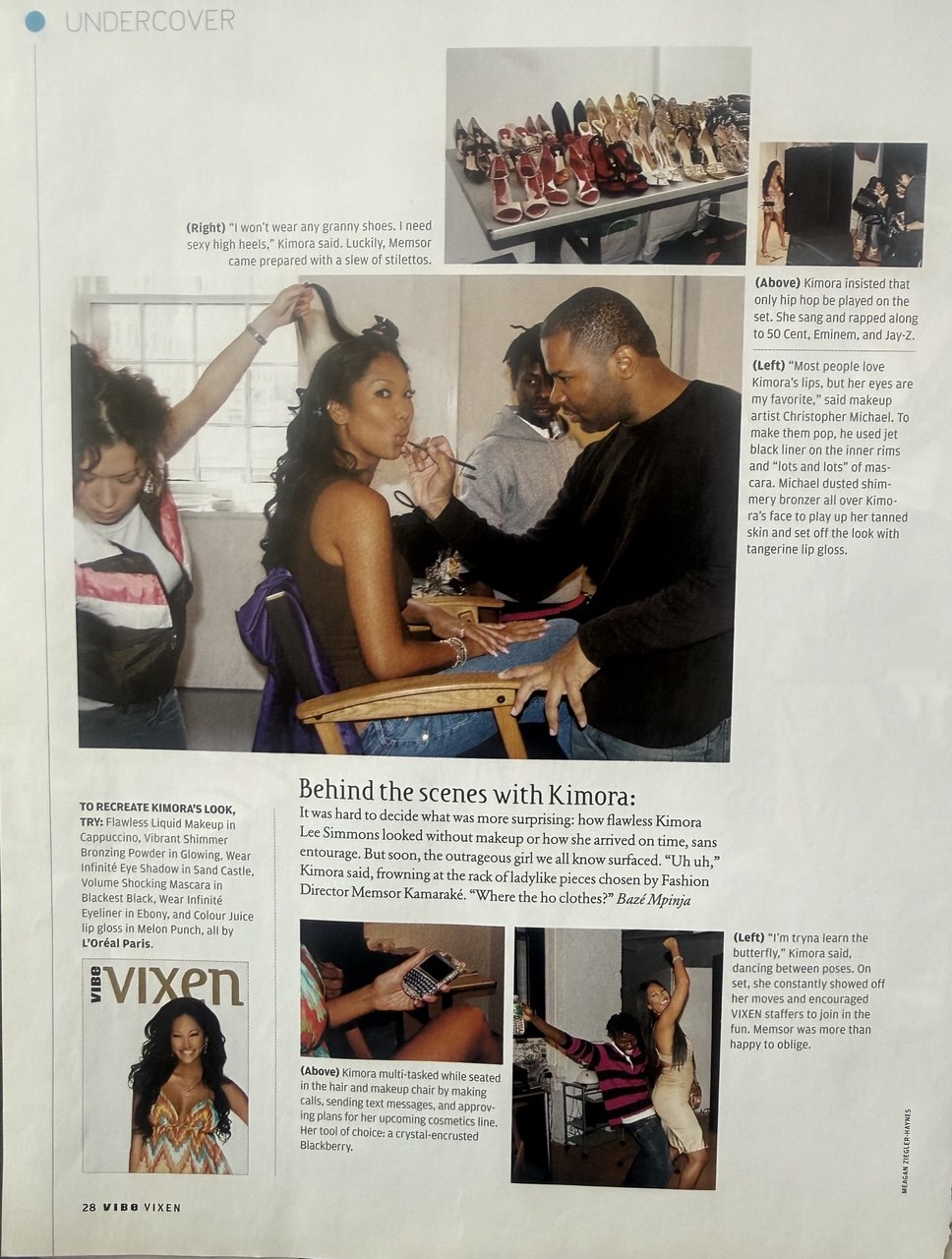 VIBE Vixen - Behind the Scenes with Kimora