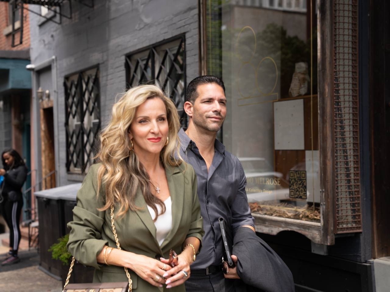 RoseAnne Degliuomini & Luis Esposito — Street Portrait